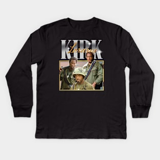 Retro Veteran Kids Long Sleeve T-Shirt